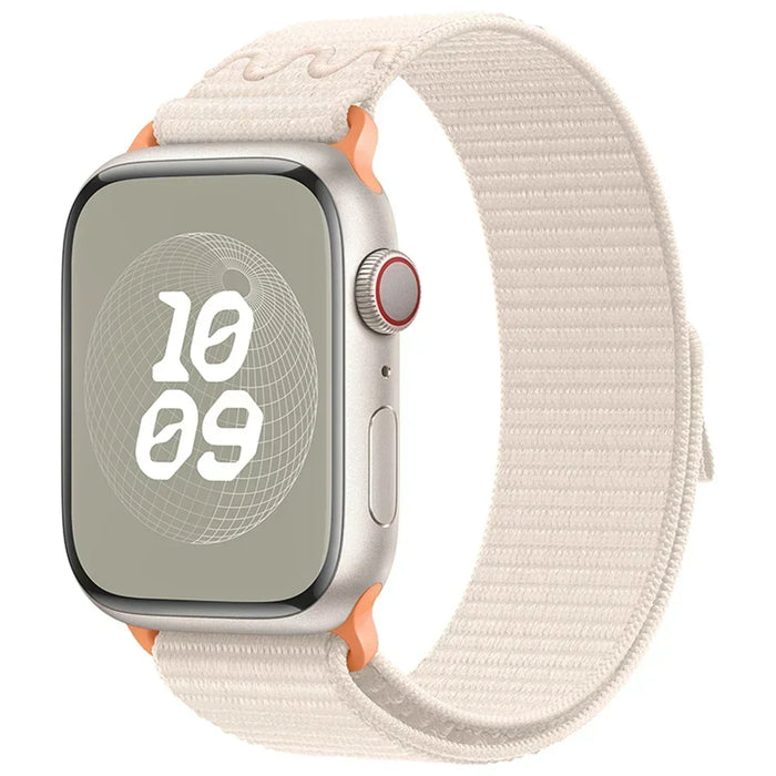 Starlight Nylon Sport Loop Watch Straps Collection For Apple Watch 38mm, 40mm, 41mm, 42mm, 44 mm, 45mm, 46mm, 49mm On Sale