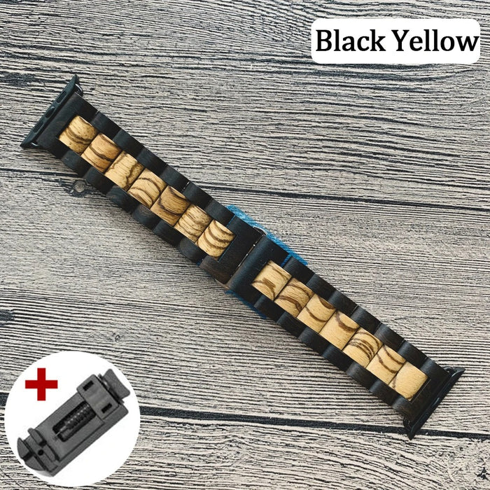 Wooden Strap for Apple Watch Band 38mm, 40mm, 42mm, 44 mm, 45mm, 49, On Sale