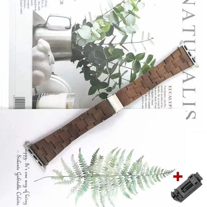 Wooden Strap for Apple Watch Band 38mm, 40mm, 42mm, 44 mm, 45mm, 49, On Sale
