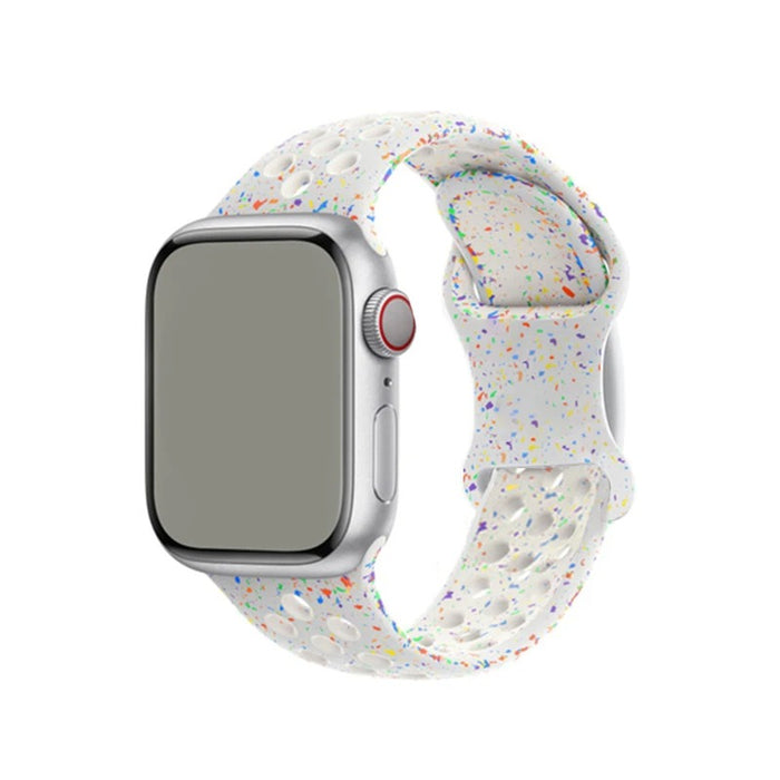 Pure Platinum Nike Style Sport Band for Apple Watch  On Sale
