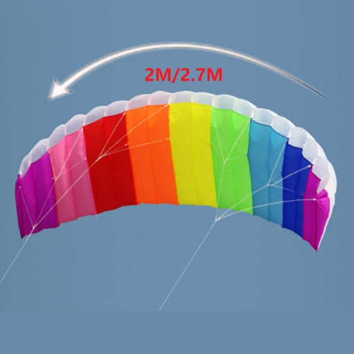 Rainbow Dual Line Stunt Kite On Sale