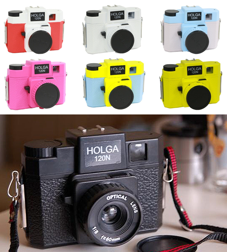 Colourful Holga 120N Camera
