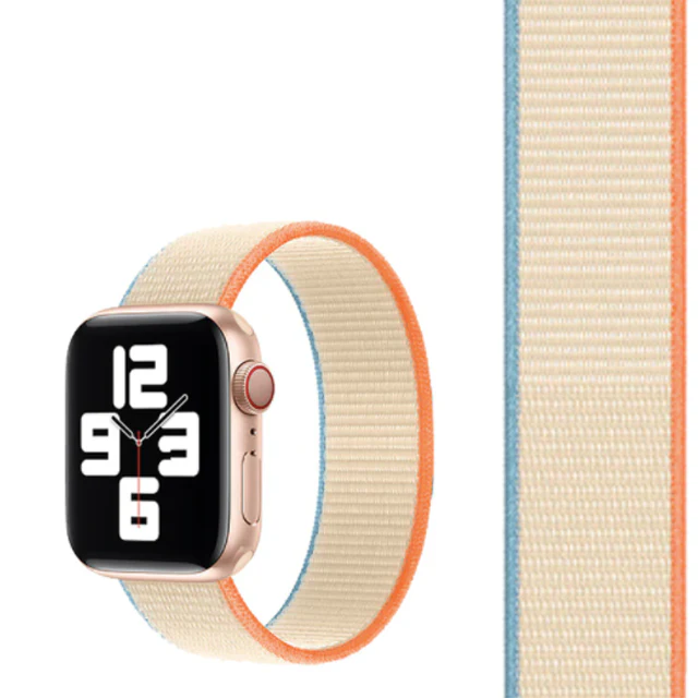 Cream Apple Watch Band Straps For iWatch Series 10, 9, Ultra, 8, SE, 7, 6, 5, 4, 3 On Sale