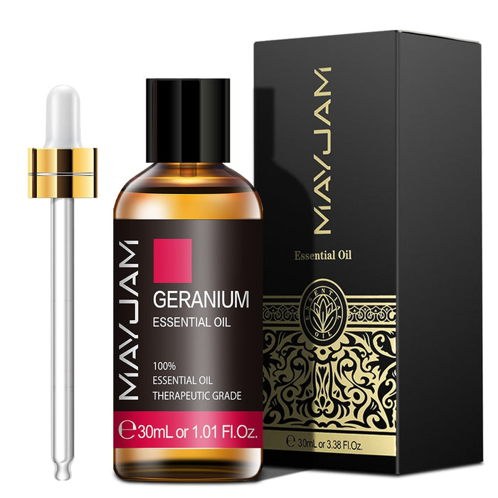 30ml Geranium Pure Natural Essential Oils On Sale
