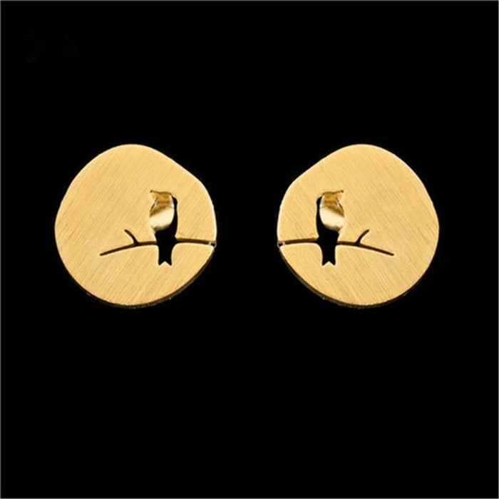 Bird On Branch Earrings On Sale