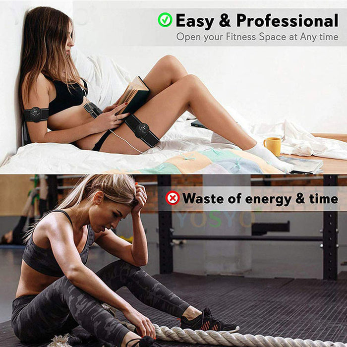 Wireless EMS Workouts Stimulator Smart Body Toning Trainer On Sale