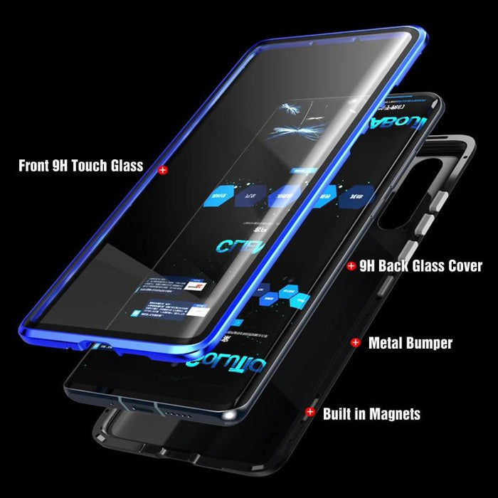 Magnetic Privacy Anti-peeping Tempered Glasses iPhone Case On Sale