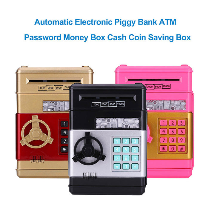 Portable Piggy Bank Mini Money Safe Box On Sale
