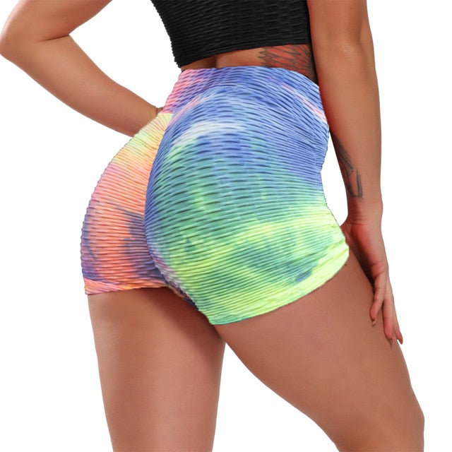 High-Waisted Push-up Sport Shorts On Sale