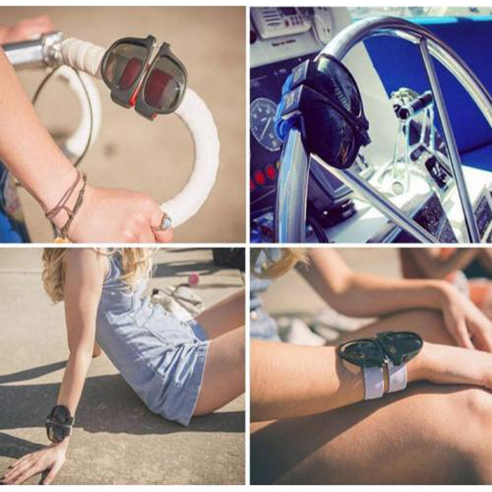 Travel With Polarized Shapeable Wristband Sunglasses On Sale
