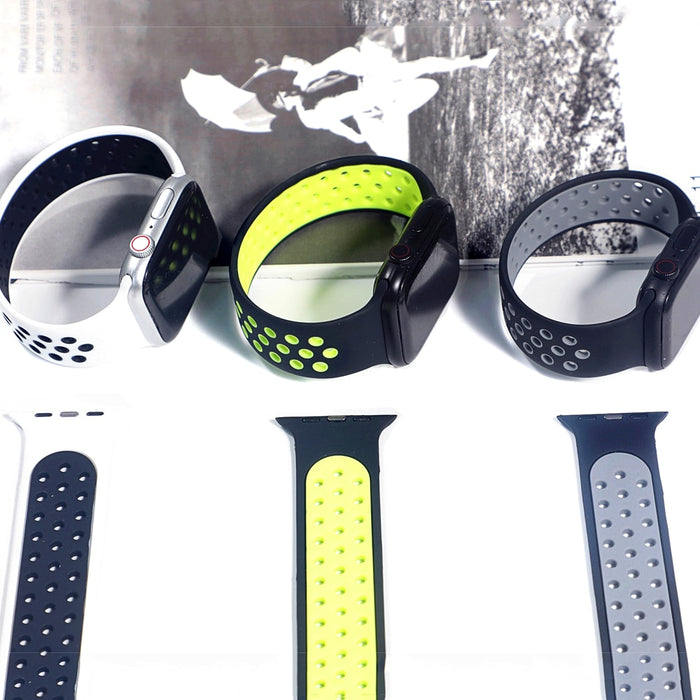 NIKE Style Sport Solo Band for Apple Watch Strap 38mm, 40mm, 41mm, 42mm, 44mm, 45mm