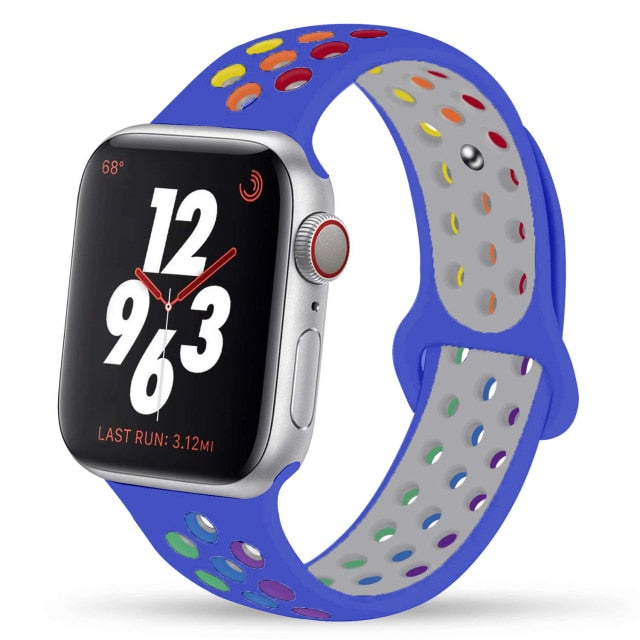 SALE Royal Blue Nike Pride Collection Apple Watch Band 38mm/40mm 42mm/44mm