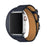 Lin Craie Bleu Double Tour Leather Wrap Watch Bracelet For Apple iWatch On Sale