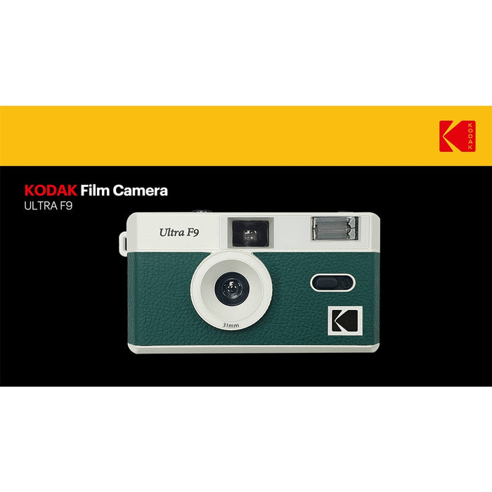 KODAK Vintage Retro Ultra F9 35mm Reusable Film Camera Bundle