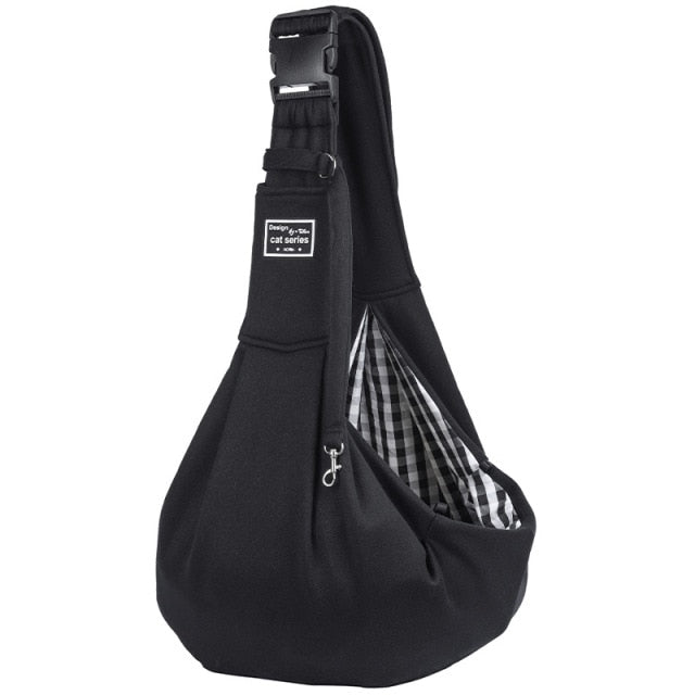 Black Pet Dog Travel Carrier Shoulder Bag On Sale