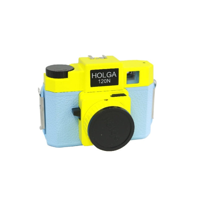 Holga 120N Yellow-Blue Camera On Sale