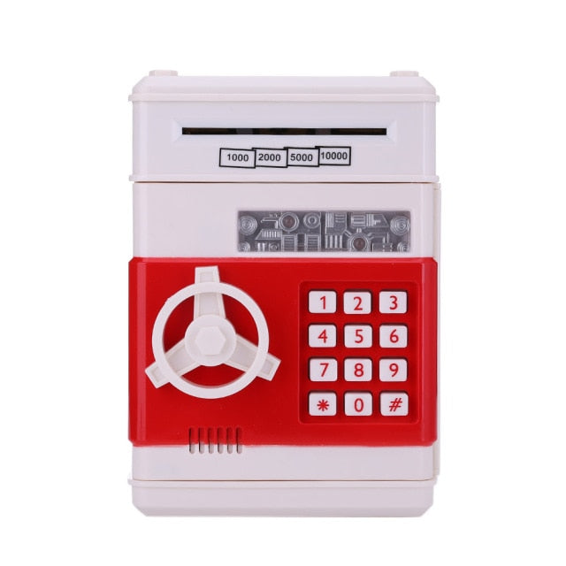 White Portable Money Box On Sale