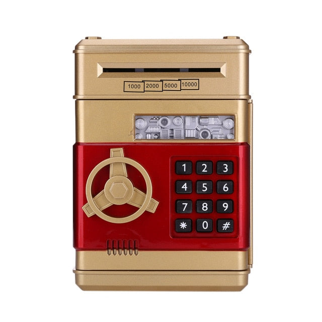 Gold Portable Money Box On Sale