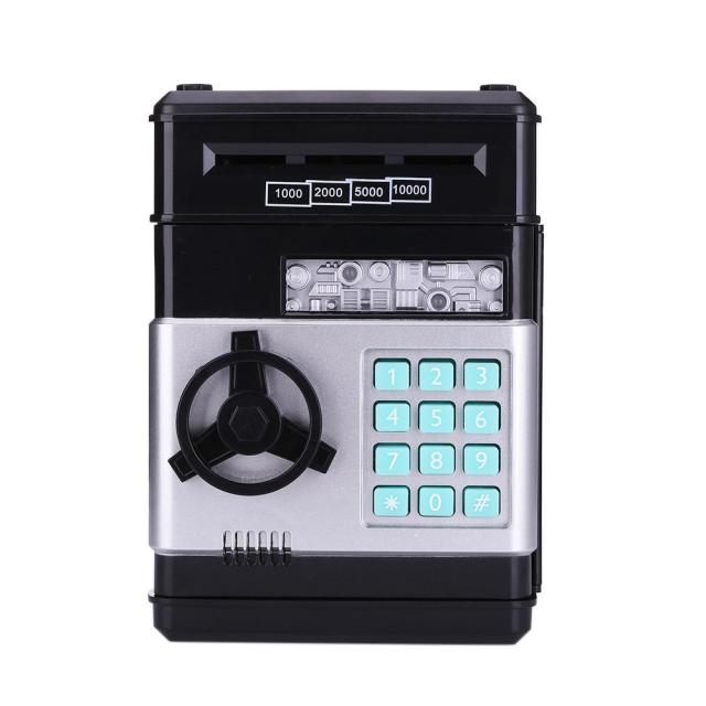 Black Portable Money Box On Sale