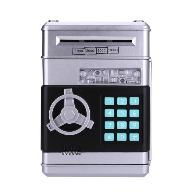 Silver Portable Money Box On Sale