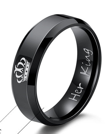 Her King & His Queen Couples' Rings On Sale