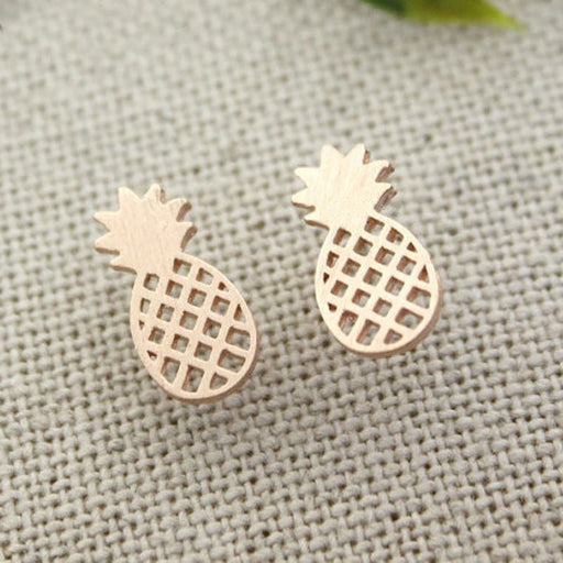 Pineapple Stud Earrings On Sale