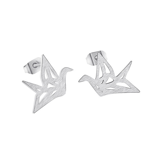 Origami Crane Earrings On Sale