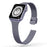 Space Gray Color Slim Stainless Steel Mesh Adjustable Watch Band for Apple Watch Series 10, 9, 8, 7, SE, 6, 5, 4, 3 and Ultra On Sale