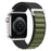 Black Army Green Trail-Style Woven Nylon Sport Loop Band With Adjustable Hook Closure On Sale