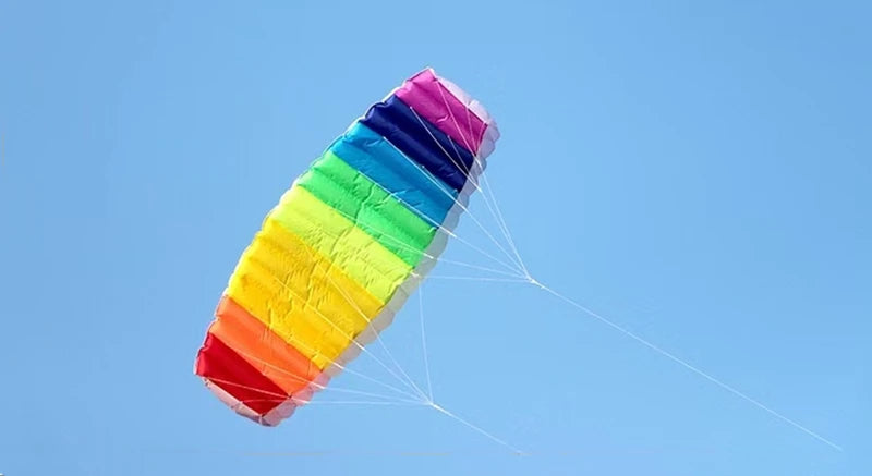 Rainbow Dual Line Stunt Kite On Sale