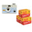Blue Kodak i60 Reusable 35mm Film Camera Built in Flash and three Color Plus 200 Roll Film On Sale