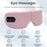 Foldable 4D Smart Eye Massager With Heat Compression Bluetooth Music Function On Sale