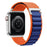 Orange Blue Trail-Style Woven Nylon Sport Loop Band With Adjustable Hook Closure On Sale
