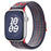 Blue With Red Nylon Sport Loop Watch Straps Collection For Apple Watch 38mm, 40mm, 41mm, 42mm, 44 mm, 45mm, 46mm, 49mm On Sale