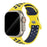 Yellow Blue Silicone Sport Band for Apple Watch Strap On Sale