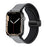 Gray Brown Genuine Leather Magnetic Buckle Watch Band For Apple Watch Series On Sale
