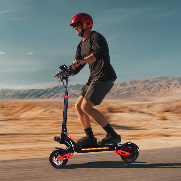 J15 MAX Off-Road 1600W Motor 50KM/H 48v 18Ah Battery 30 Miles Range LED Display 11" Foldable Commuter Electric Scooter For Adults On Sale