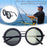 9 Gears Adjustable ND Dimming Filter UV Polarized Sunglasses On Sale