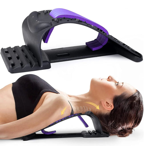 Magnetotherapy Multi-Level Adjustable Lumbar Back Stretcher On Sale