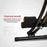 Height Adjustable Foldable Ab Exercise Machine with LCD Monitor, Single Track Core Trainer for Home Gym On Sale