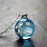 The Cloudy Blue Sky Resin Globe Pendant Necklace On Sale