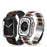 Top 316L Stainless Steel Metal And Natural Red Sandalwood Watch Band Compatible With Apple Watch Series On Sale