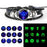 12 Zodiac Luminous Leather Bracelet For Men and Women On Sale