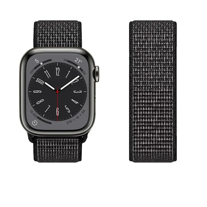 Summit Black Apple Watch Band Straps For iWatch Series 10, 9, Ultra, 8, SE, 7, 6, 5, 4, 3 On Sale