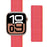Red Nylon Watch Straps Collection For Apple Watch 38mm, 40mm, 41mm, 42mm, 44mm, 46mm, 45mm, 49mm On Sale