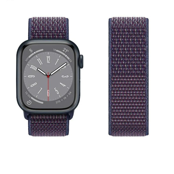Indigo Apple Watch Band Straps For iWatch Series 10, 9, Ultra, 8, SE, 7, 6, 5, 4, 3 On Sale
