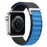 Black Blue Trail-Style Woven Nylon Sport Loop Band With Adjustable Hook Closure On Sale
