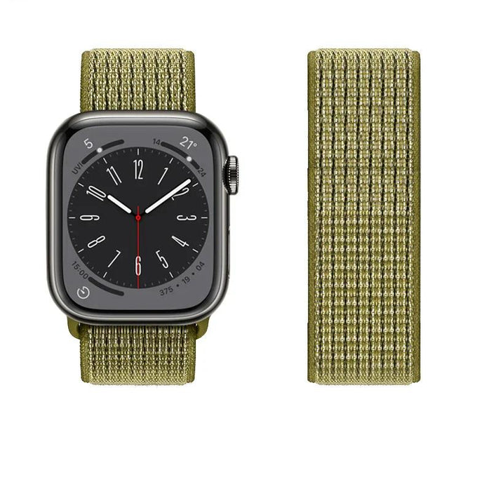 Olive Flak Apple Watch Band Straps For iWatch Series 10, 9, Ultra, 8, SE, 7, 6, 5, 4, 3 On Sale