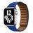 Klein Blue Leather Link Magnetic Loop Apple Watch Band On Sale