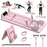 Pink 6-in-1 Foldable Multi-Purpose Pilates Exercise Board For Abdominal And Core Strength Workout Training On Sale